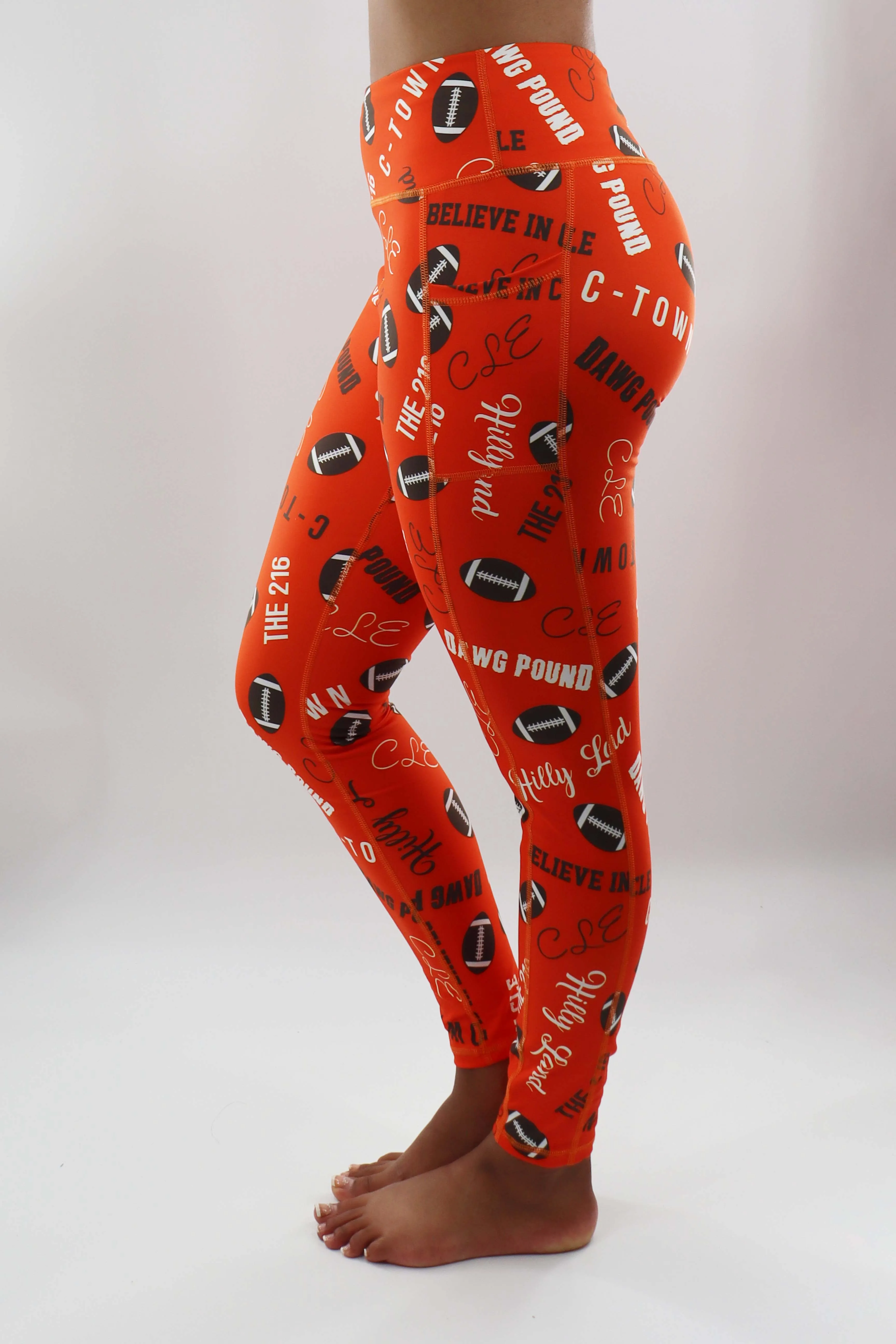 4209 - The Bend Perfect Pocket Legging - Cleveland Print