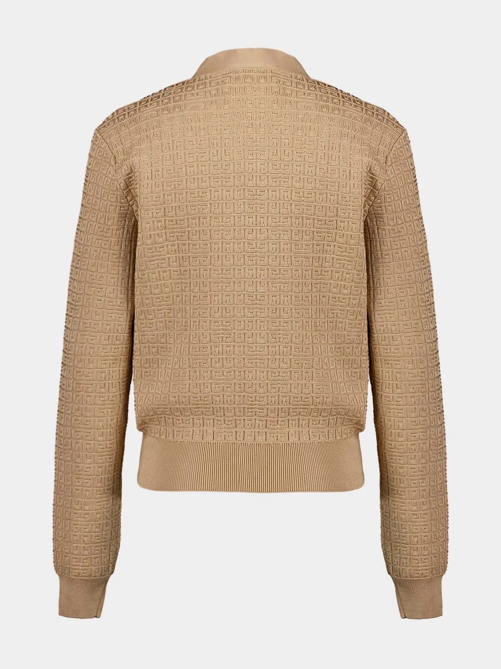 4G Mini Jacquard Cardigan