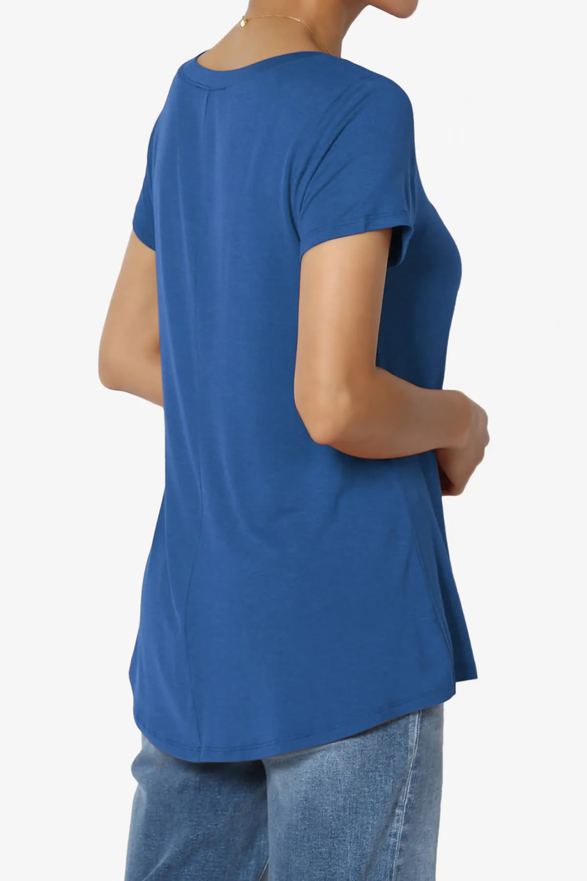 Agree V-Neck Short Sleeve T-Shirt