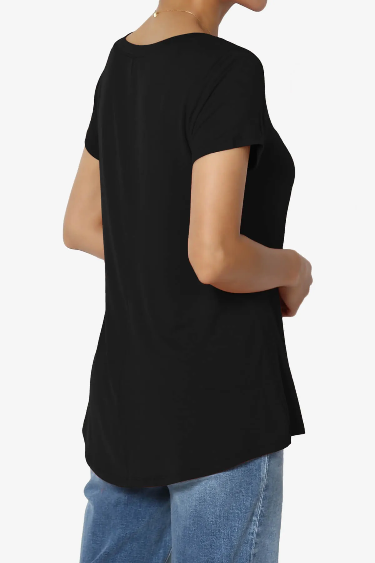Agree V-Neck Short Sleeve T-Shirt