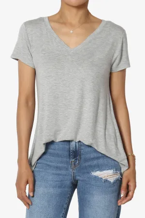 Agree V-Neck Short Sleeve T-Shirt
