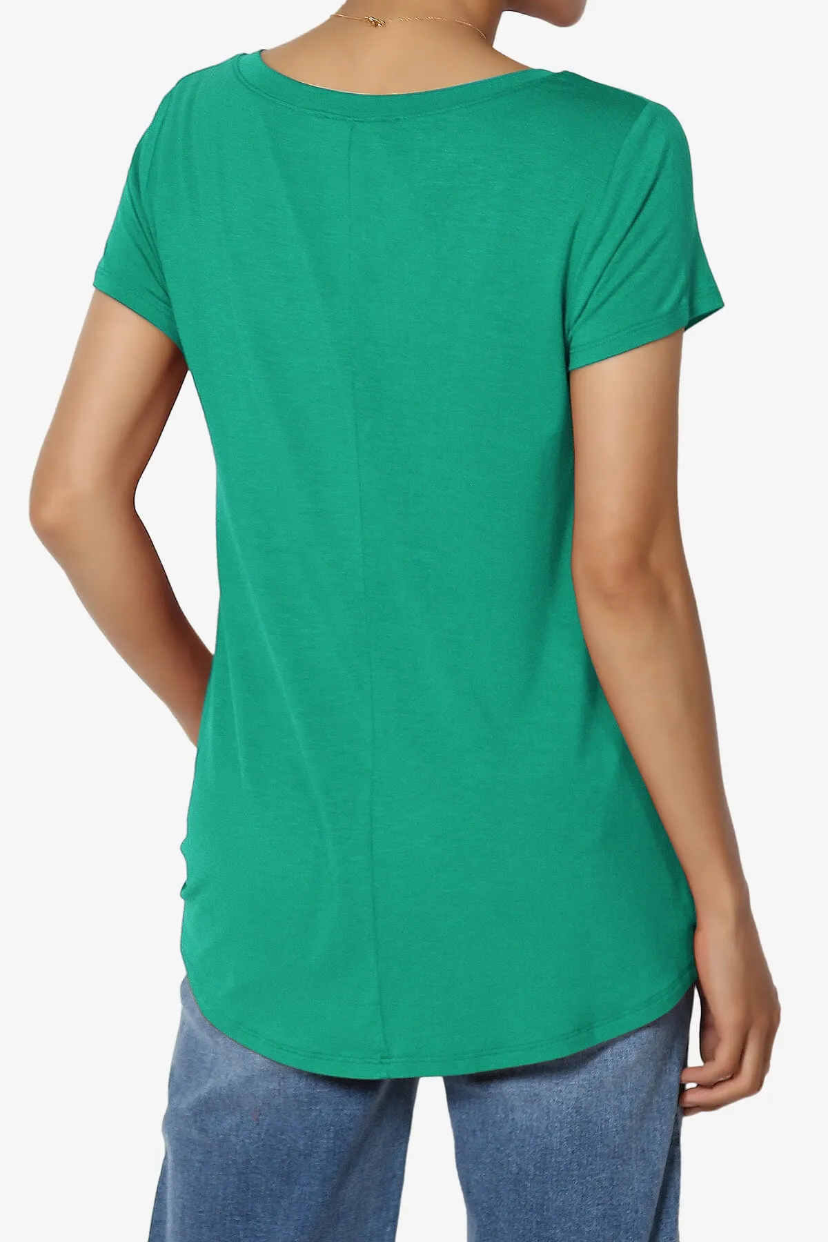 Agree V-Neck Short Sleeve T-Shirt