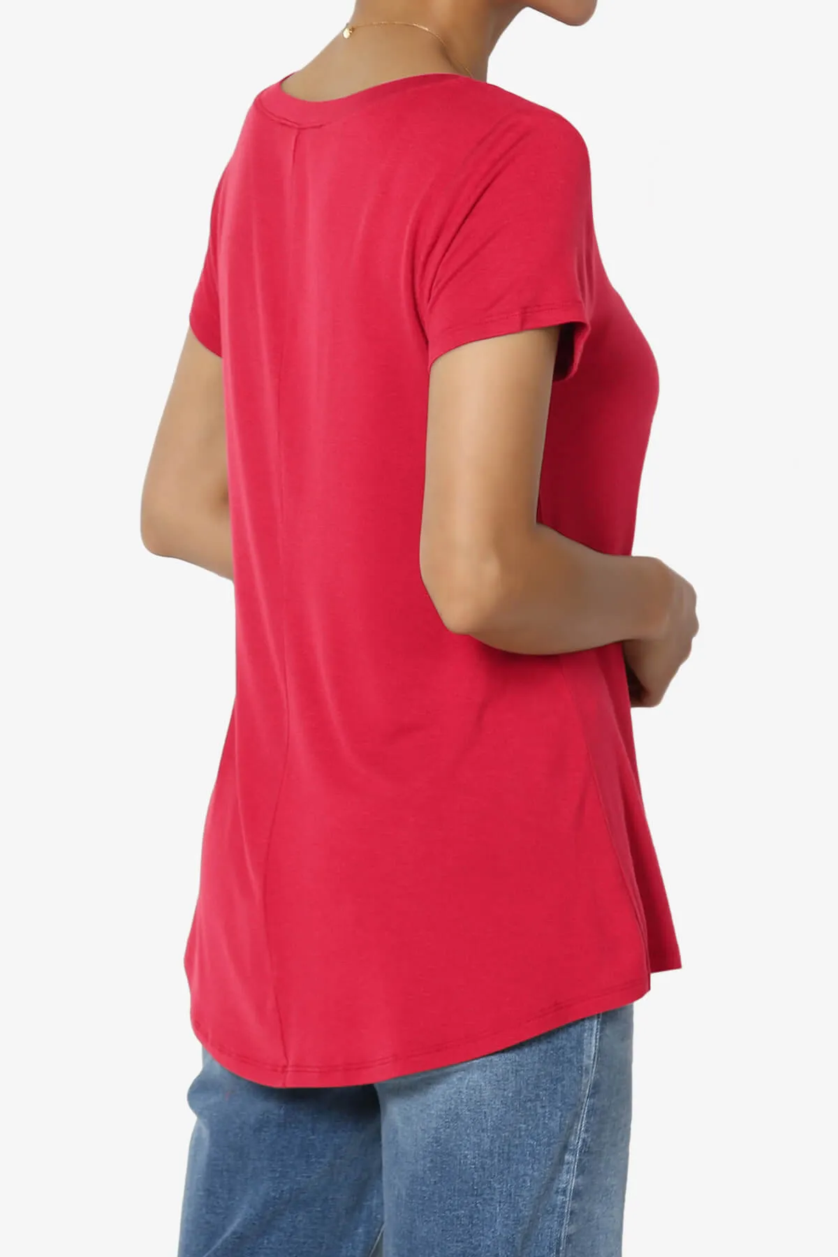 Agree V-Neck Short Sleeve T-Shirt