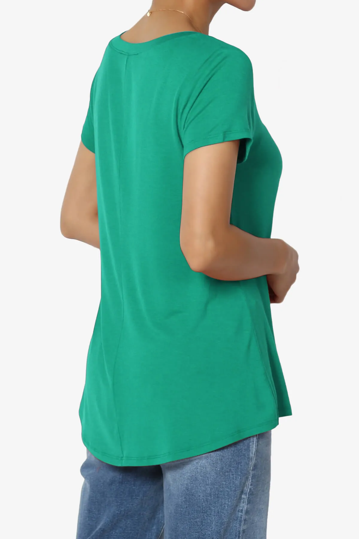 Agree V-Neck Short Sleeve T-Shirt