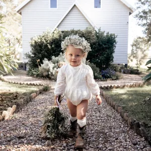 arabella playsuit -  marguerite broderie anglaise