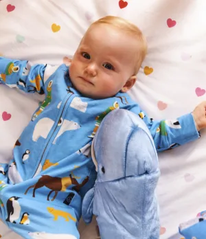 Arctic Circle Organic LS Zip Romper