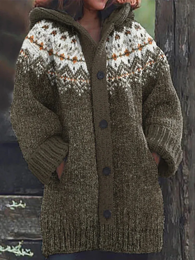 Arctic Grace Women's Knit Sweater Jacket