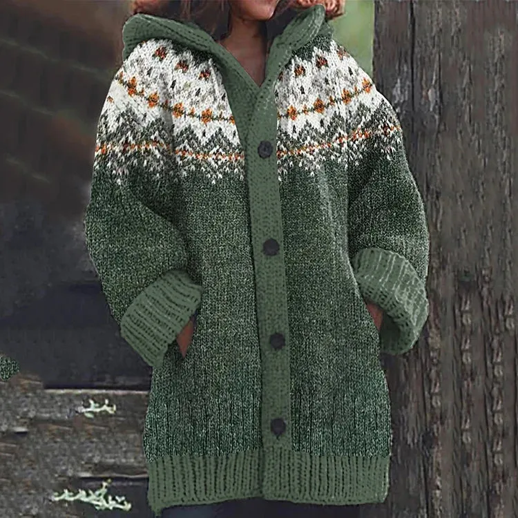 Arctic Grace Women's Knit Sweater Jacket