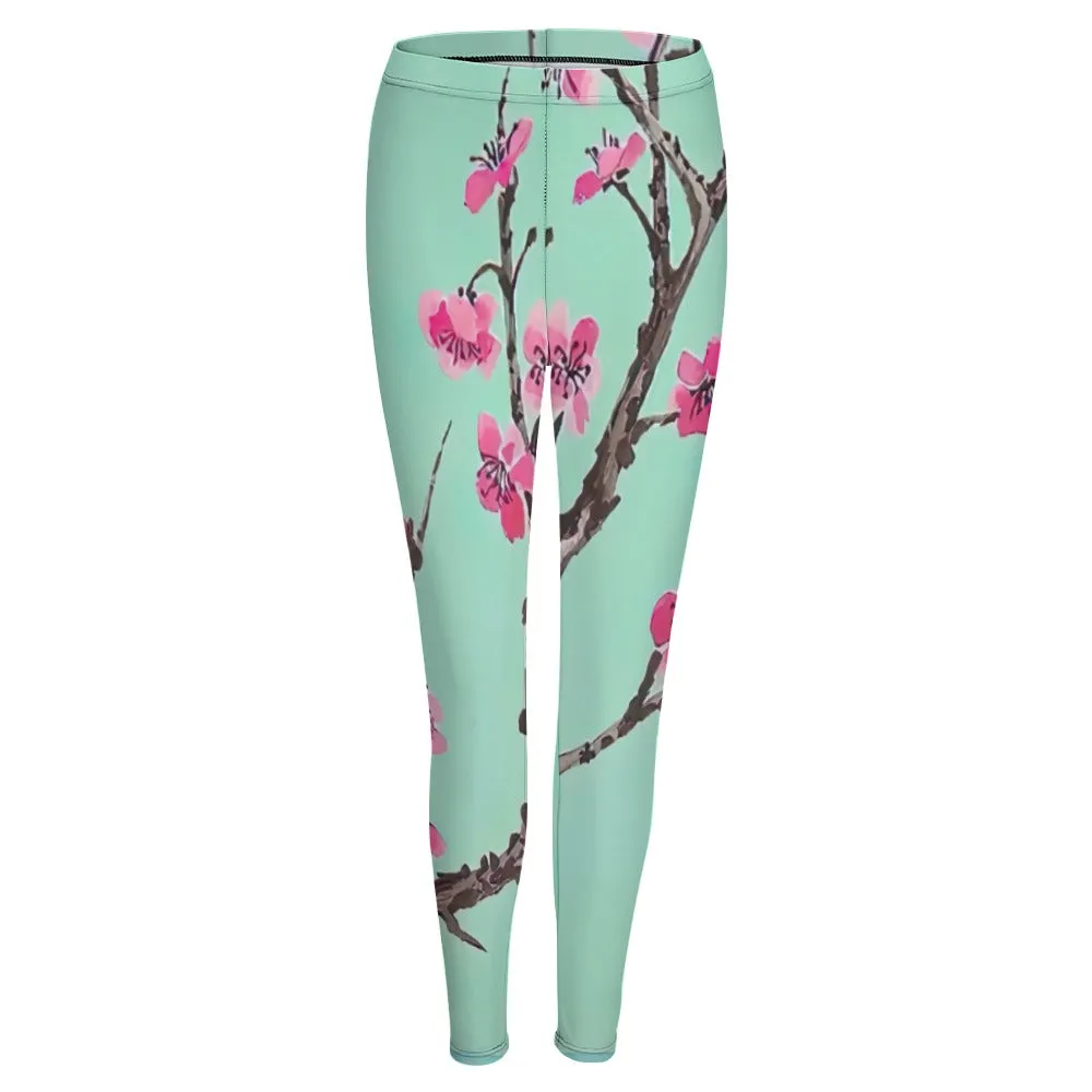 Arizona Green Tea Pattern Leggings