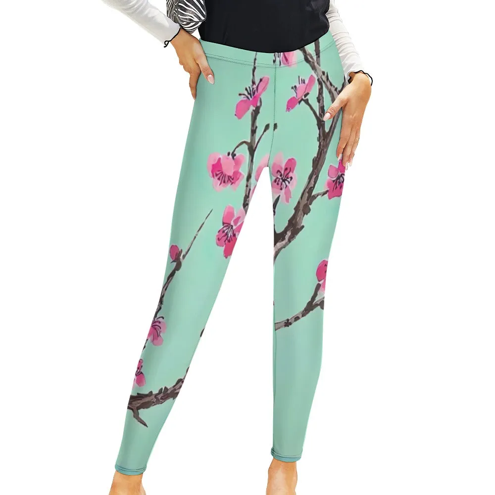 Arizona Green Tea Pattern Leggings