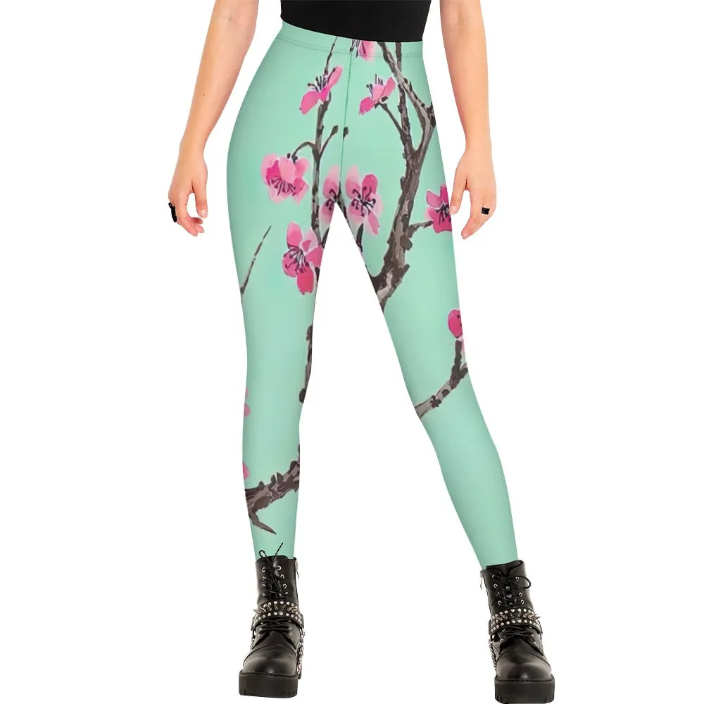 Arizona Green Tea Pattern Leggings