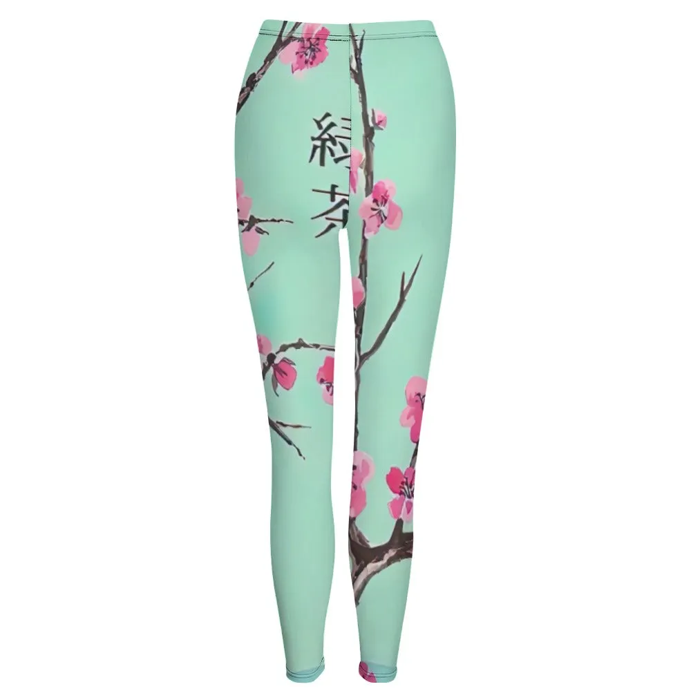 Arizona Green Tea Pattern Leggings