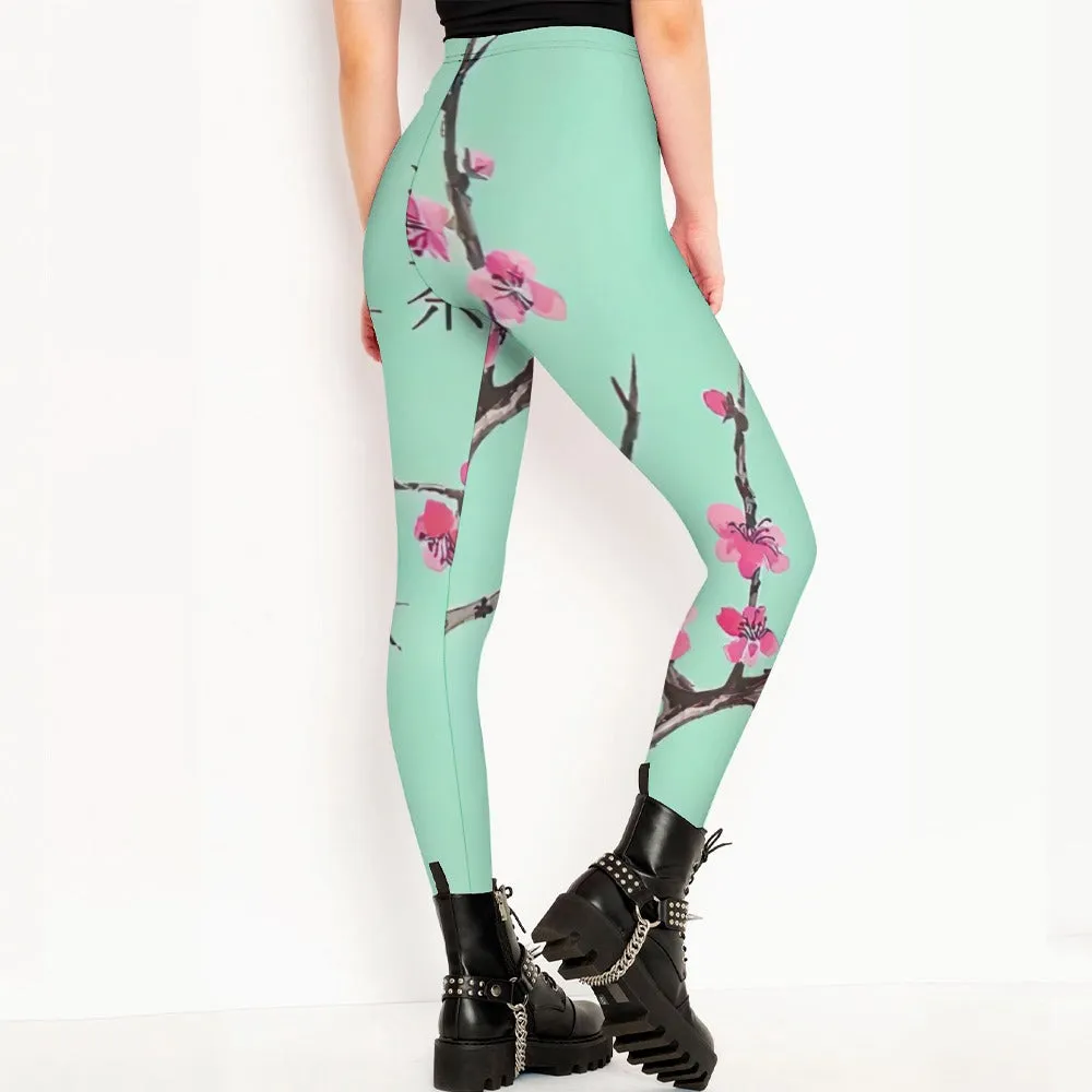 Arizona Green Tea Pattern Leggings