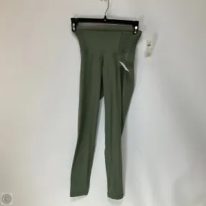 Athletic Leggings By Aerie In Green, Size: Xs