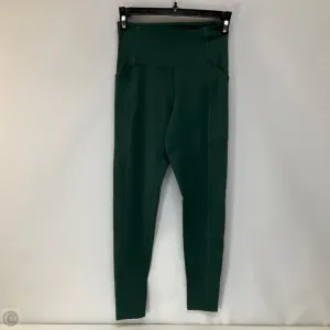 Athletic Leggings By Cmb In Green, Size: Xs