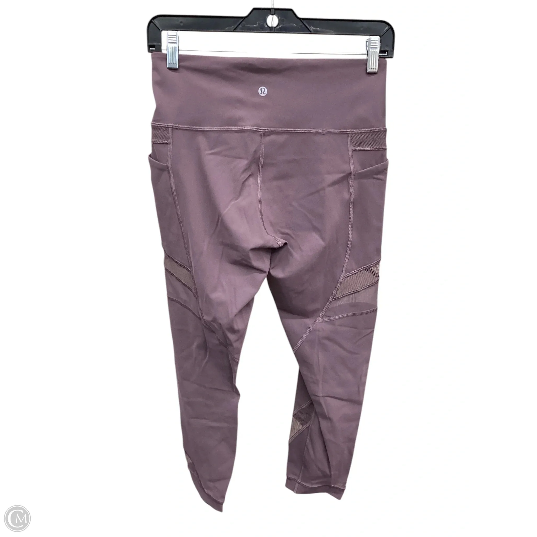 Athletic Leggings By Lululemon In Purple, Size: M