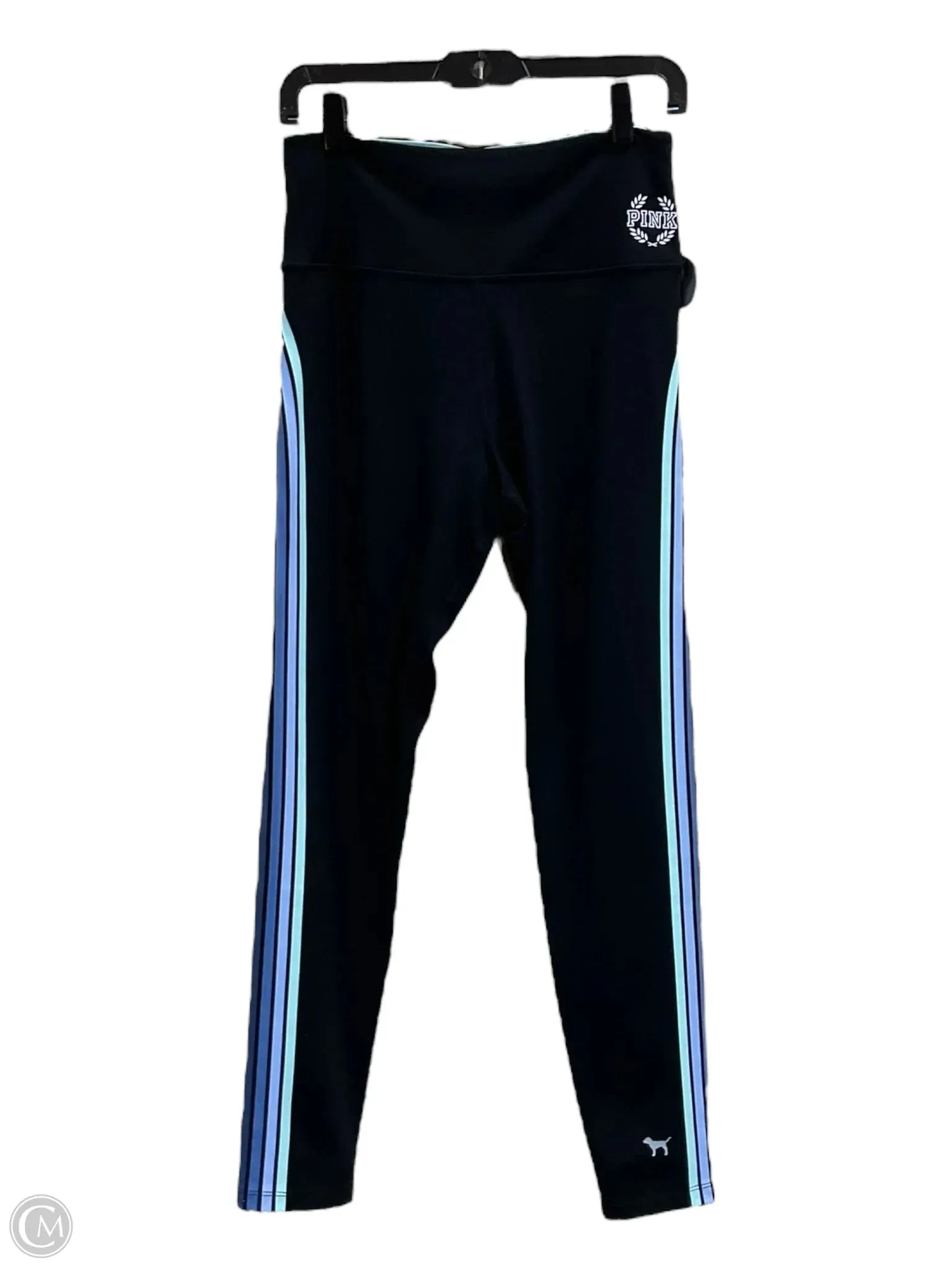 Athletic Leggings By Pink In Black, Size: M