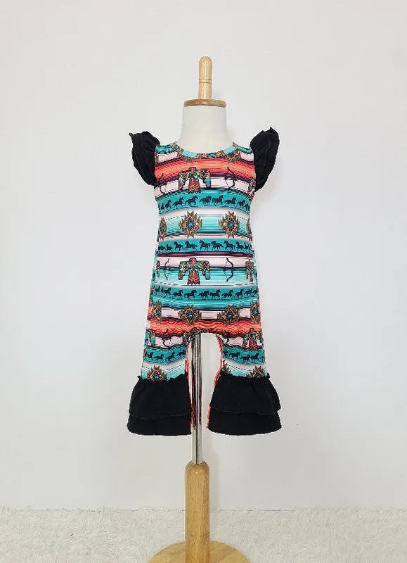Aztec Horse Infant Romper
