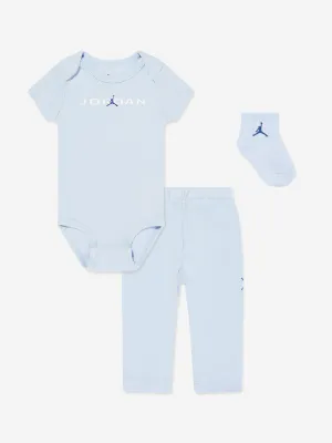 Baby Boys MJ Baseline Bodysuit Set in Blue