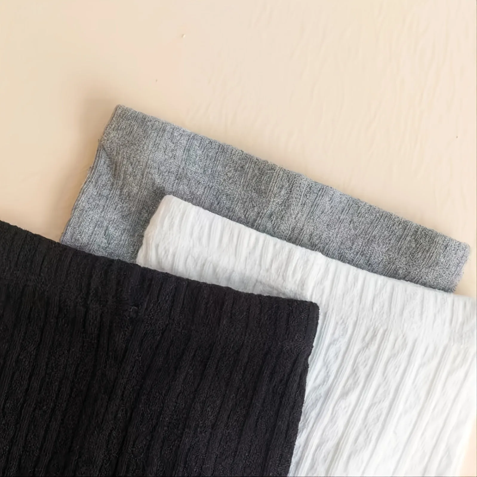 Baby Girls Thick Knit Leggings Socks