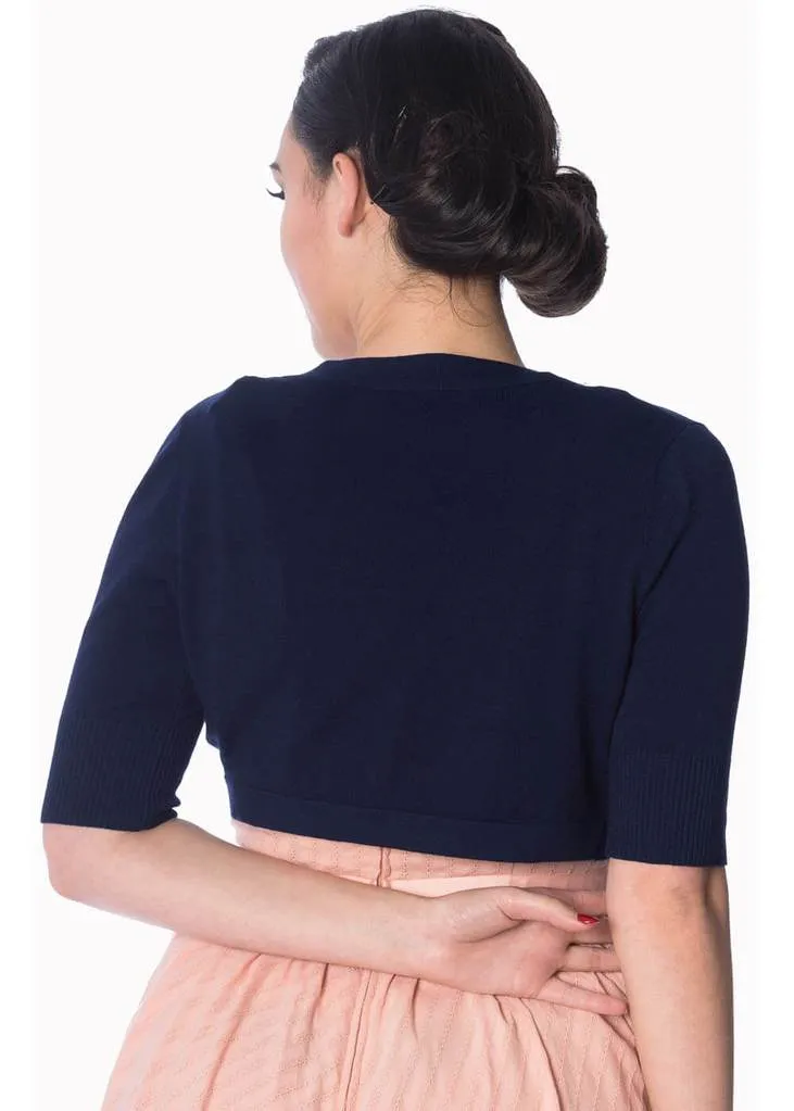 Banned Hudson 50's Bolero Navy