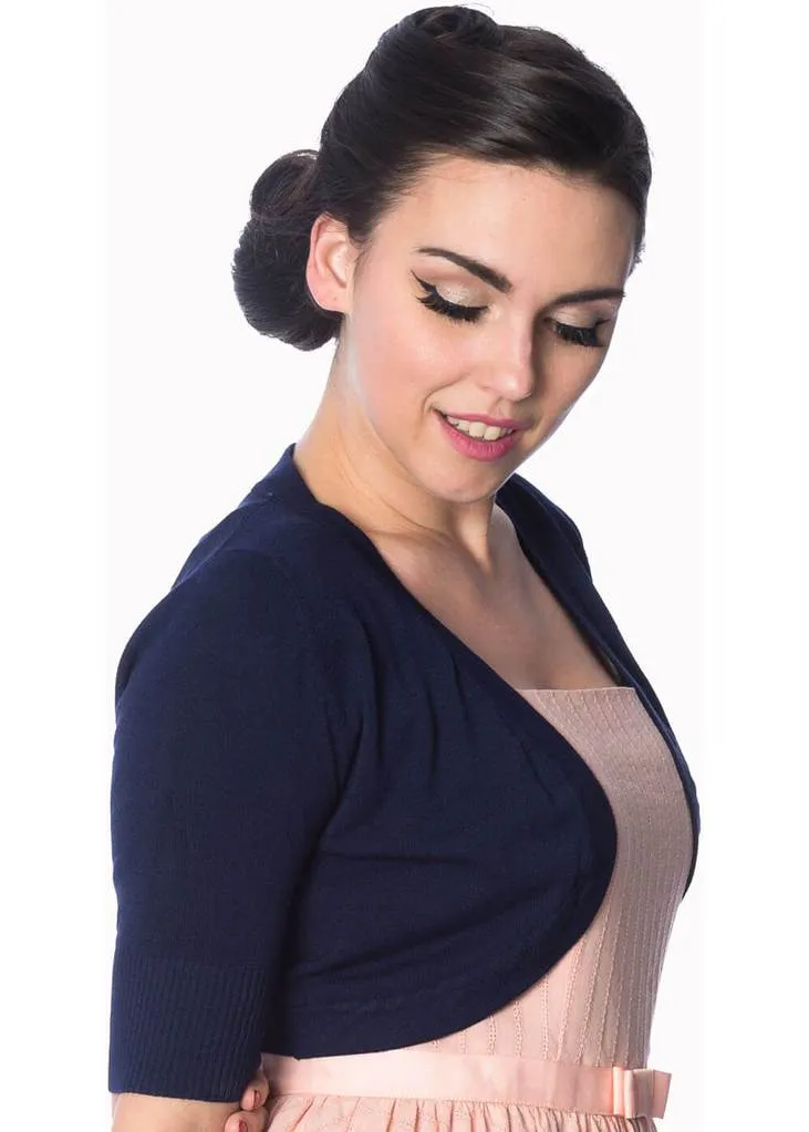 Banned Hudson 50's Bolero Navy