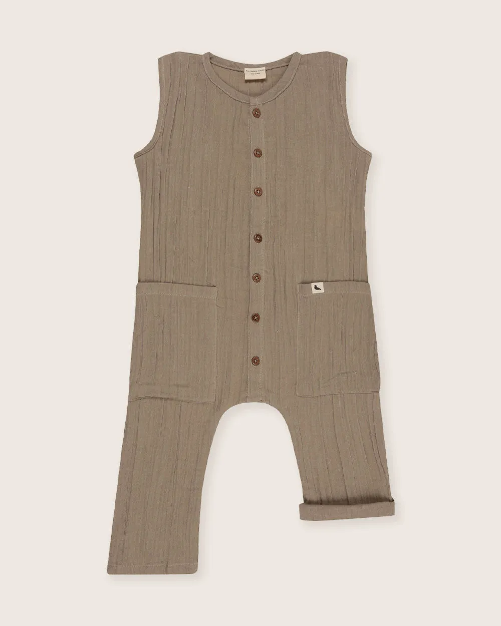 Beige Jumpsuit