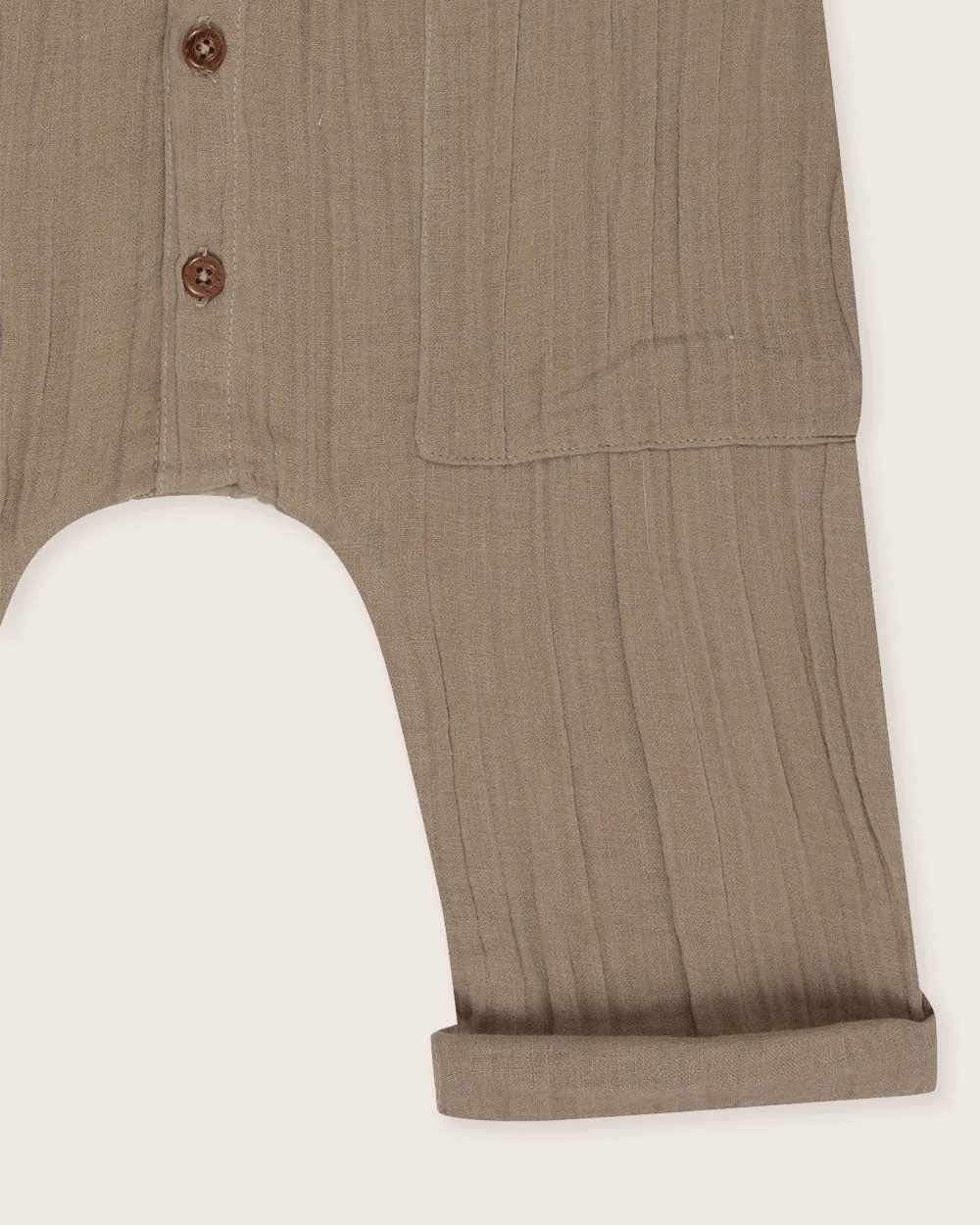 Beige Jumpsuit