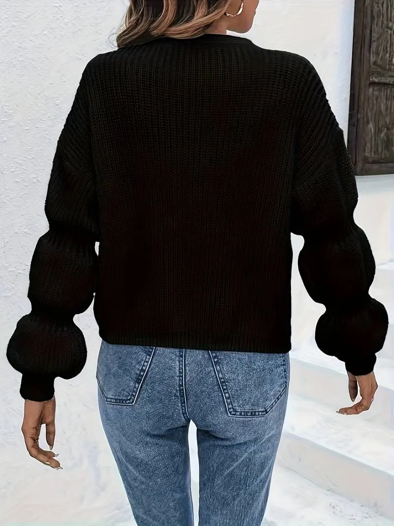 Bianca – Elegant Women’s Knit Cardigan