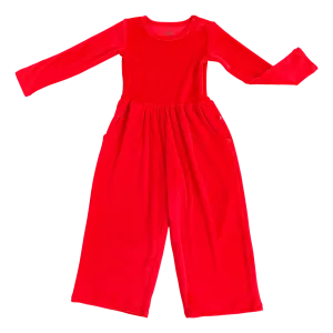 Birdie Bean Red Velvet Leggy Jumpsuit
