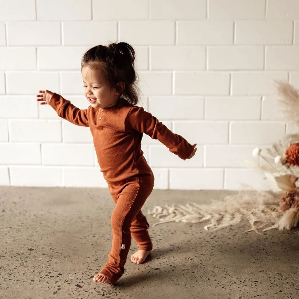 Biscuit Zip Growsuit