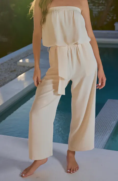 Bishop   Young Free Spirit Jumpsuit - Pearl