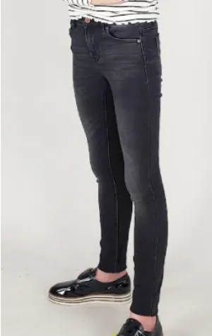 Black High Rise Skinny