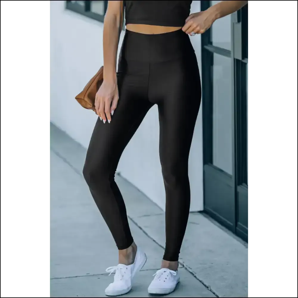 Black Waist Cincher Leggings: Bye Bye, Muffin Top! 👋 Needful Things