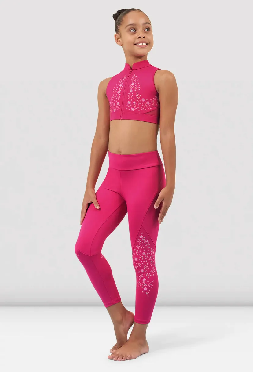 Bloch Girl’s Naomi Hot Pink Leggings