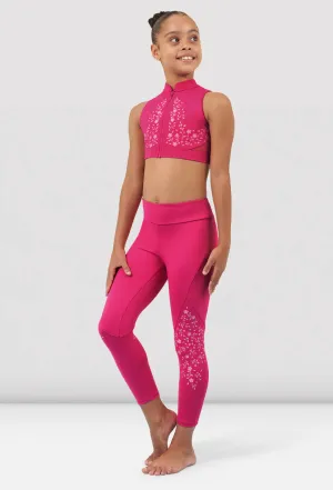 Bloch Girl’s Naomi Hot Pink Leggings