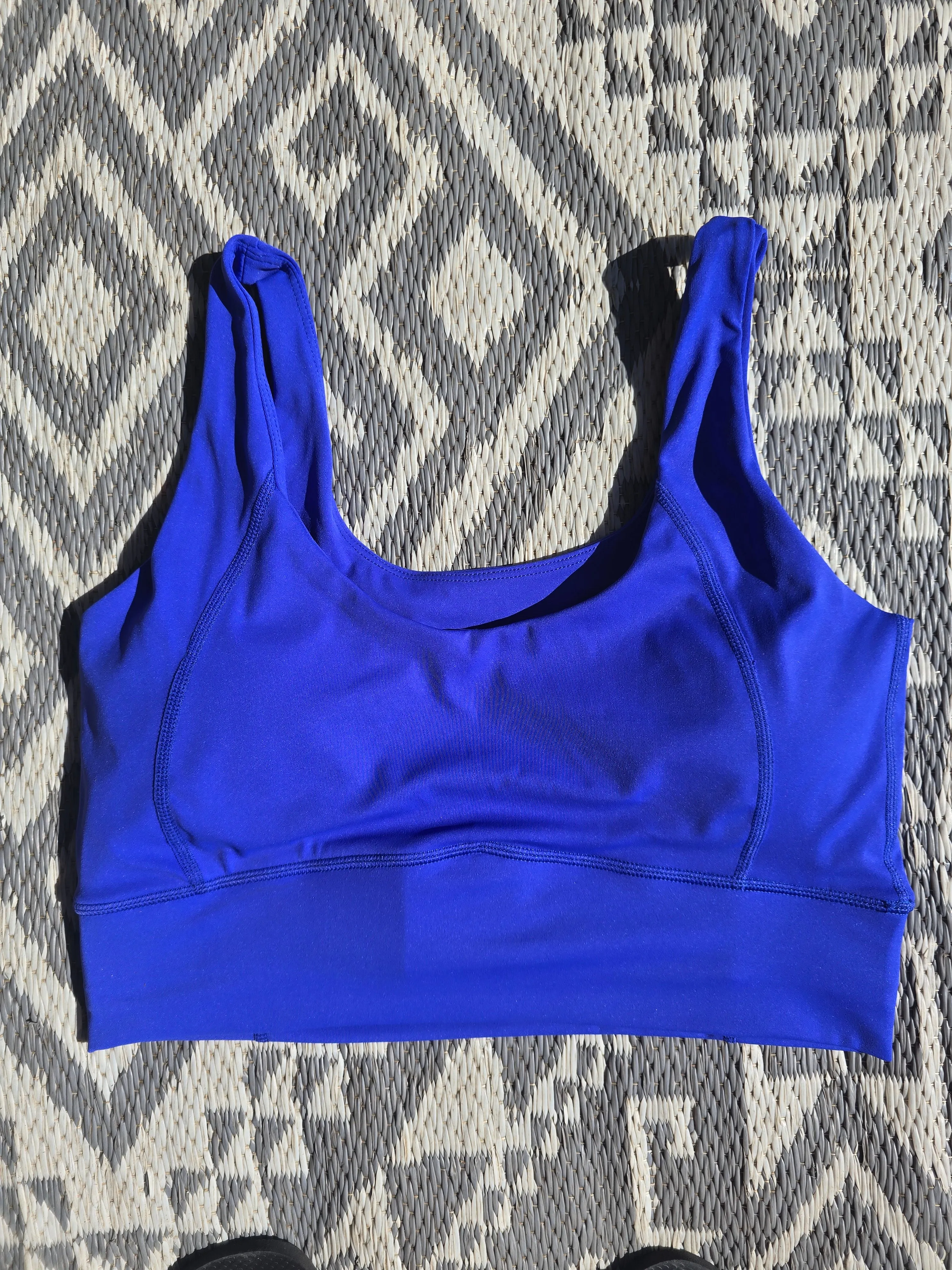 Blue Wave Shoulder Bra