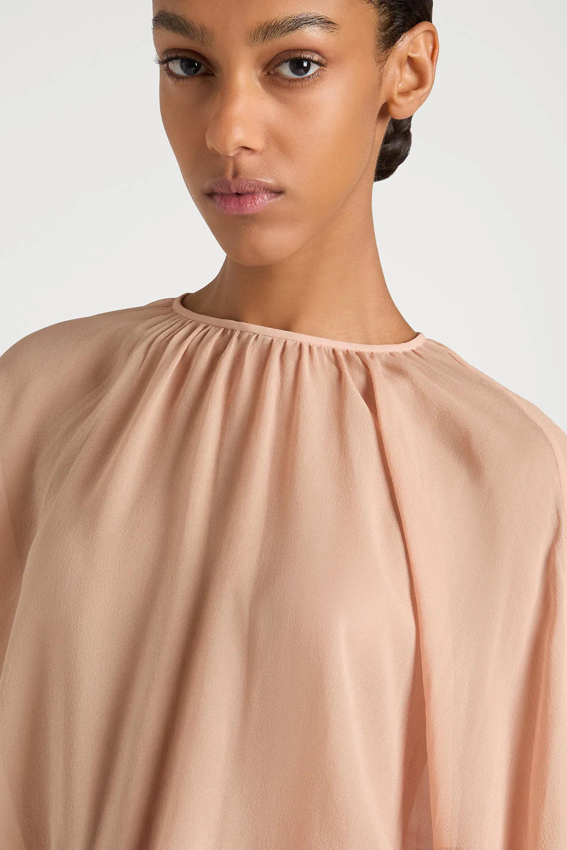 BLUSH AURA BLOUSE