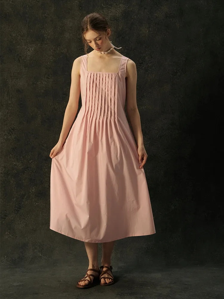 Blush Meadow Pinafore Dress