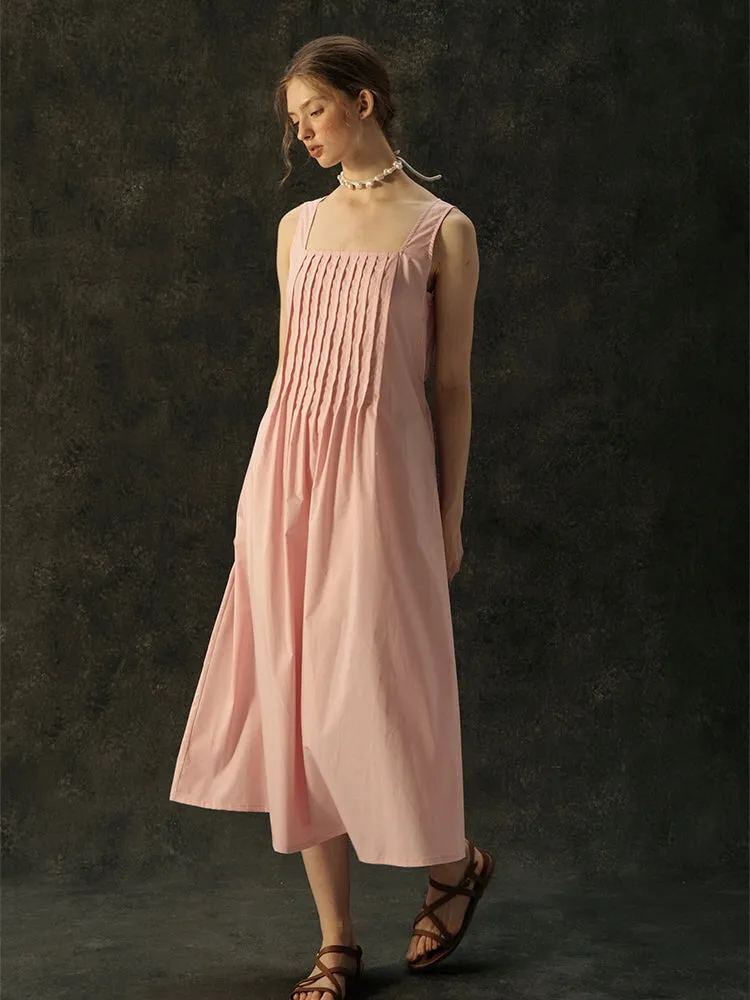 Blush Meadow Pinafore Dress