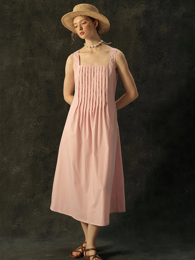 Blush Meadow Pinafore Dress