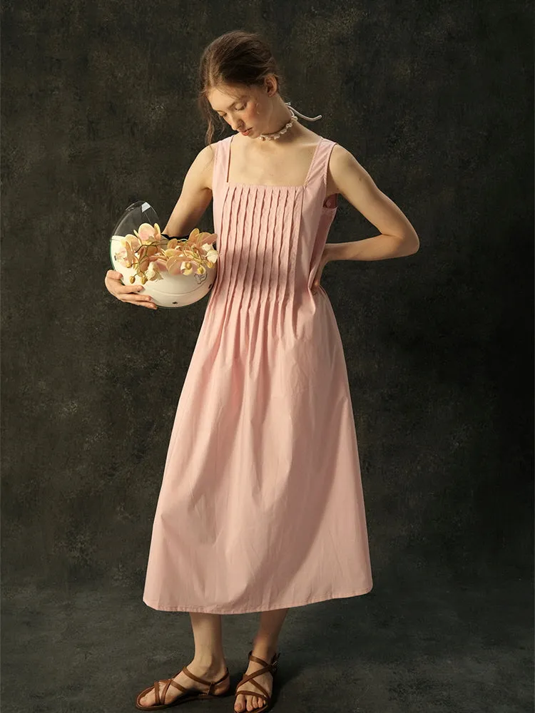 Blush Meadow Pinafore Dress