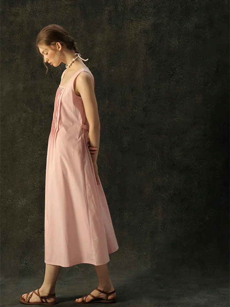 Blush Meadow Pinafore Dress
