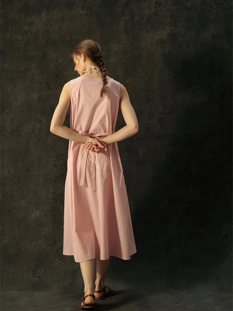 Blush Meadow Pinafore Dress