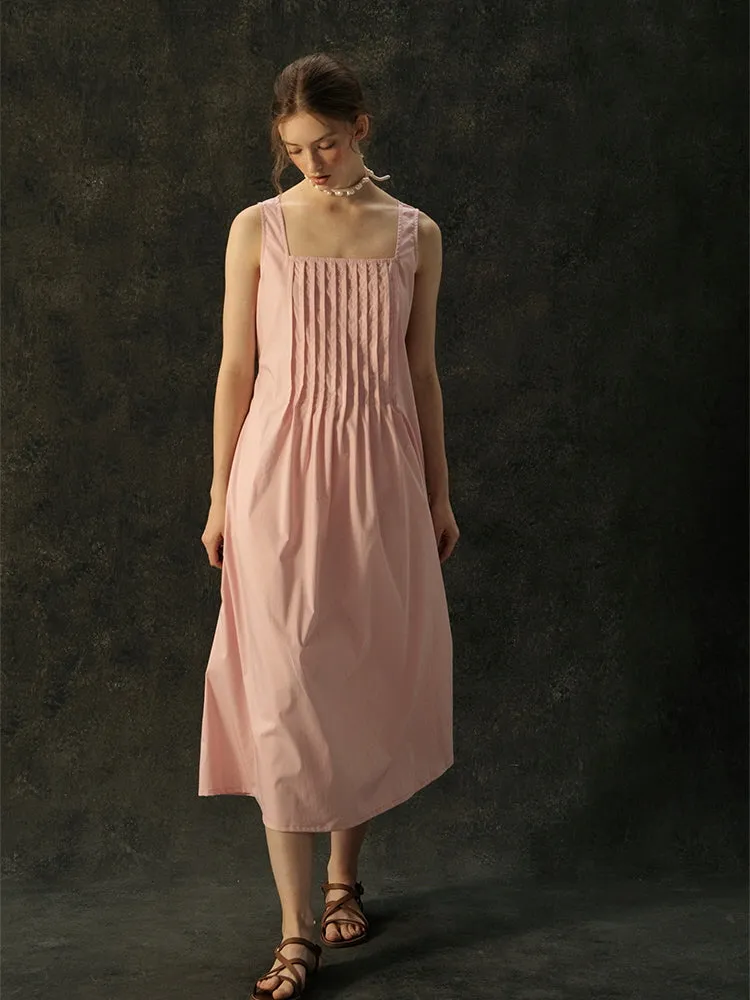 Blush Meadow Pinafore Dress
