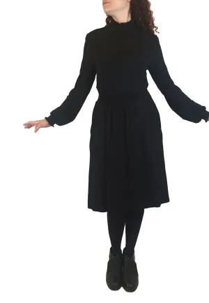 Boden black long sleeve dress size UK 10