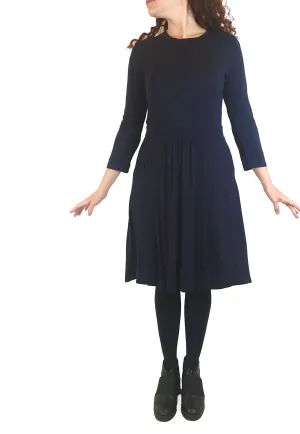 Boden navy long sleeve dress size UK 10
