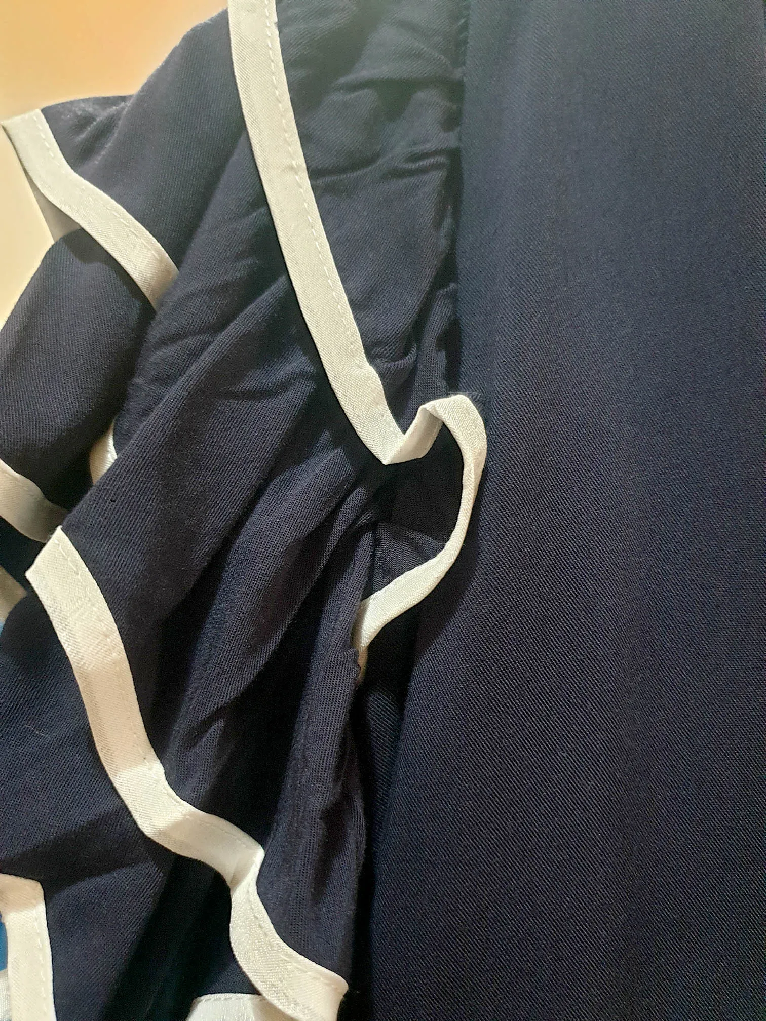 Bohemian Traders navy dress size L, best fits 16-18