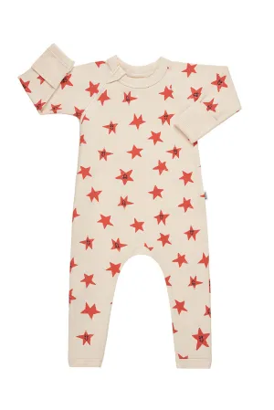 Bonds Organic Coverall - When Stars Align / Macadamia