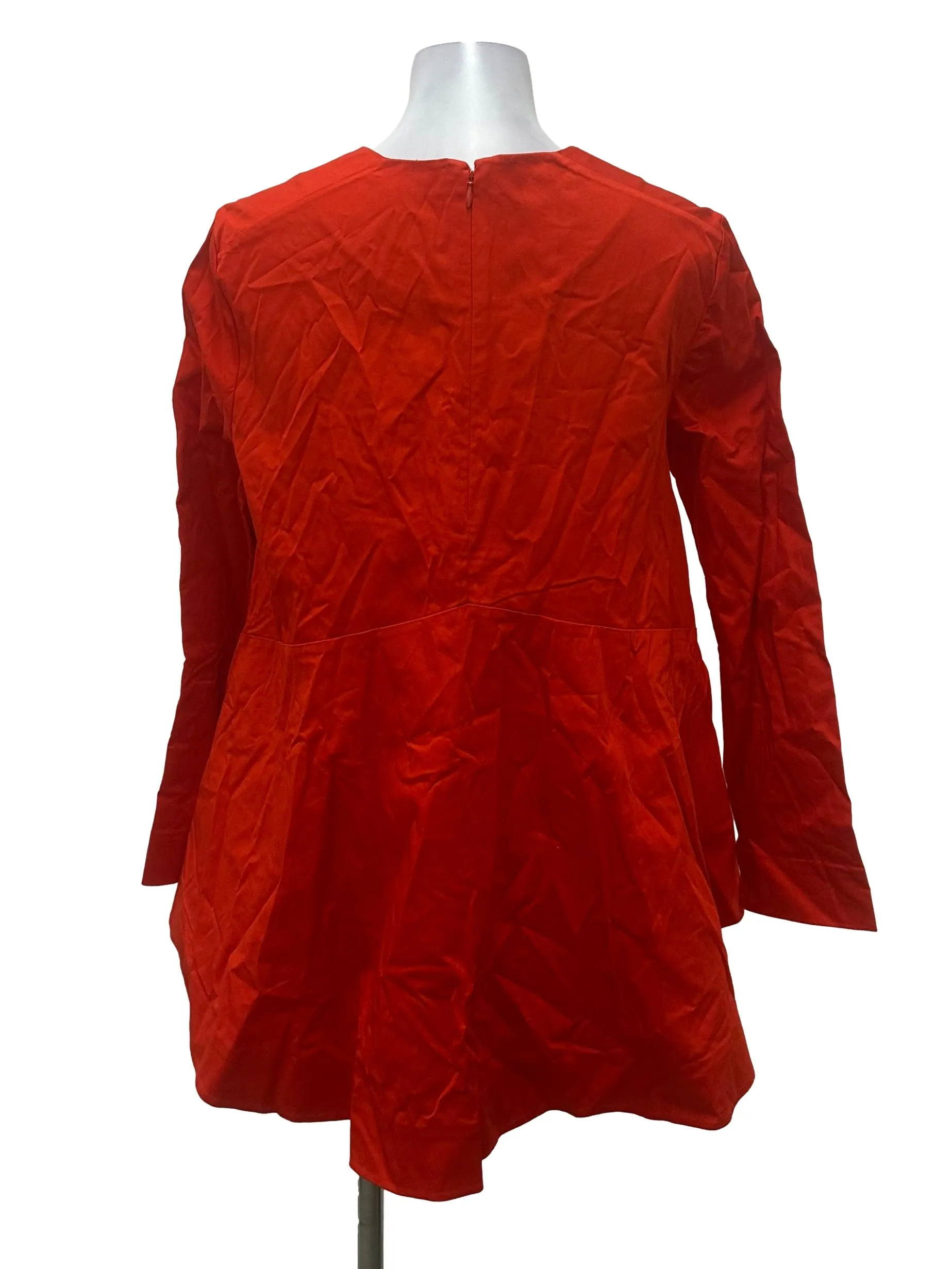 Bright Red Blouse
